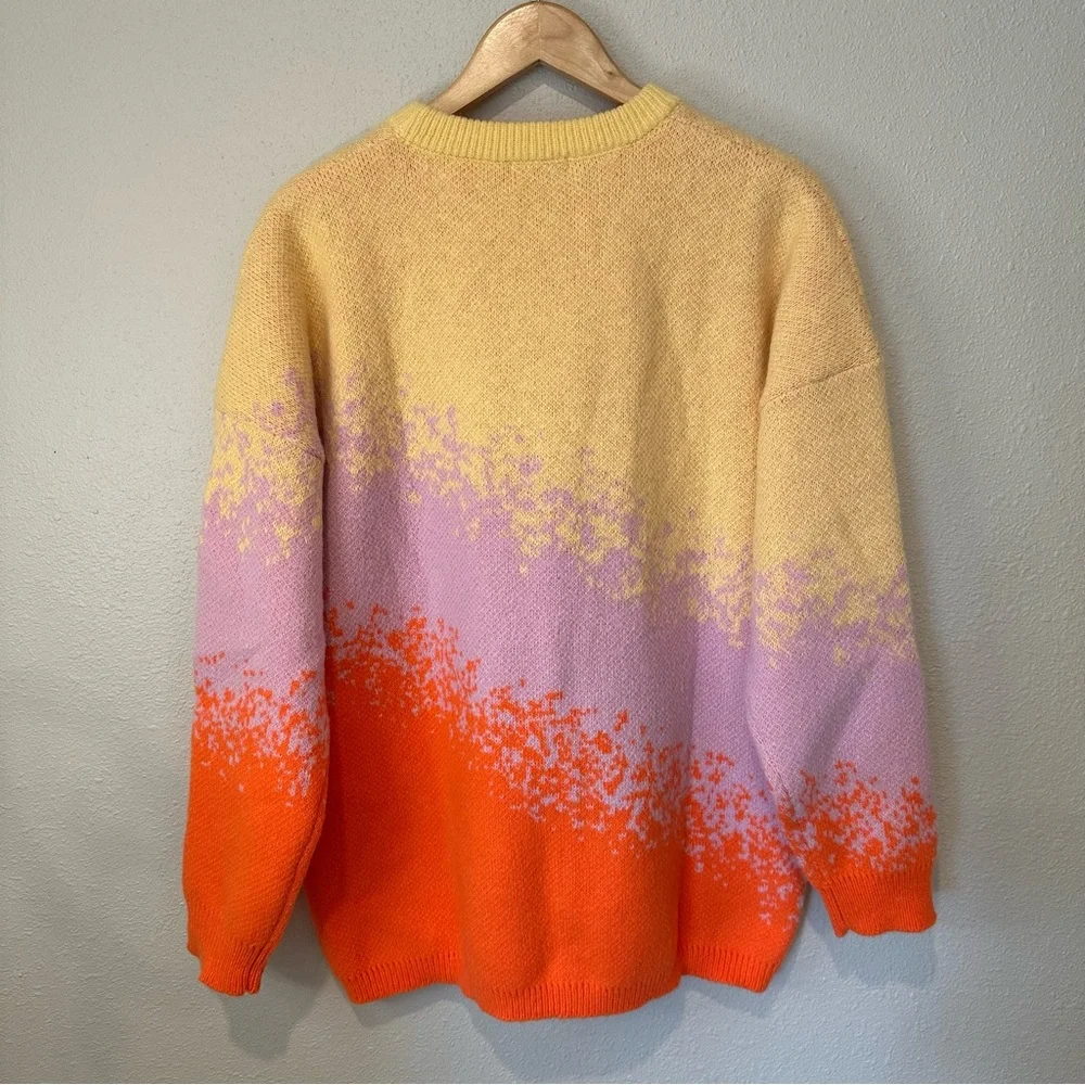 White Birch Vibrant Dusk To Dawn Sweater - Picture 10 of 11